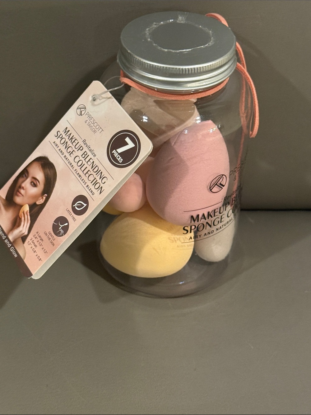 Prescott & Taylor Makeup Blending Sponge Collection 7 Pieces NWT